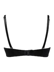 Pour Moi Black Definitions Push Up Multiway Strapless Bra - Image 8 of 9