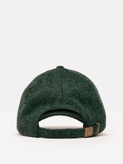 Joules Green Tweed Baseball Cap - Image 4 of 5