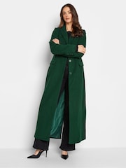 Long Tall Sally Green Long Formal Coat - Image 3 of 4