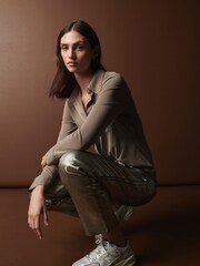 Camel Natural Premium Long Sleeve Jersey Shirt - Image 2 of 9