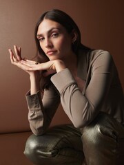 Camel Natural Premium Long Sleeve Jersey Shirt - Image 5 of 9