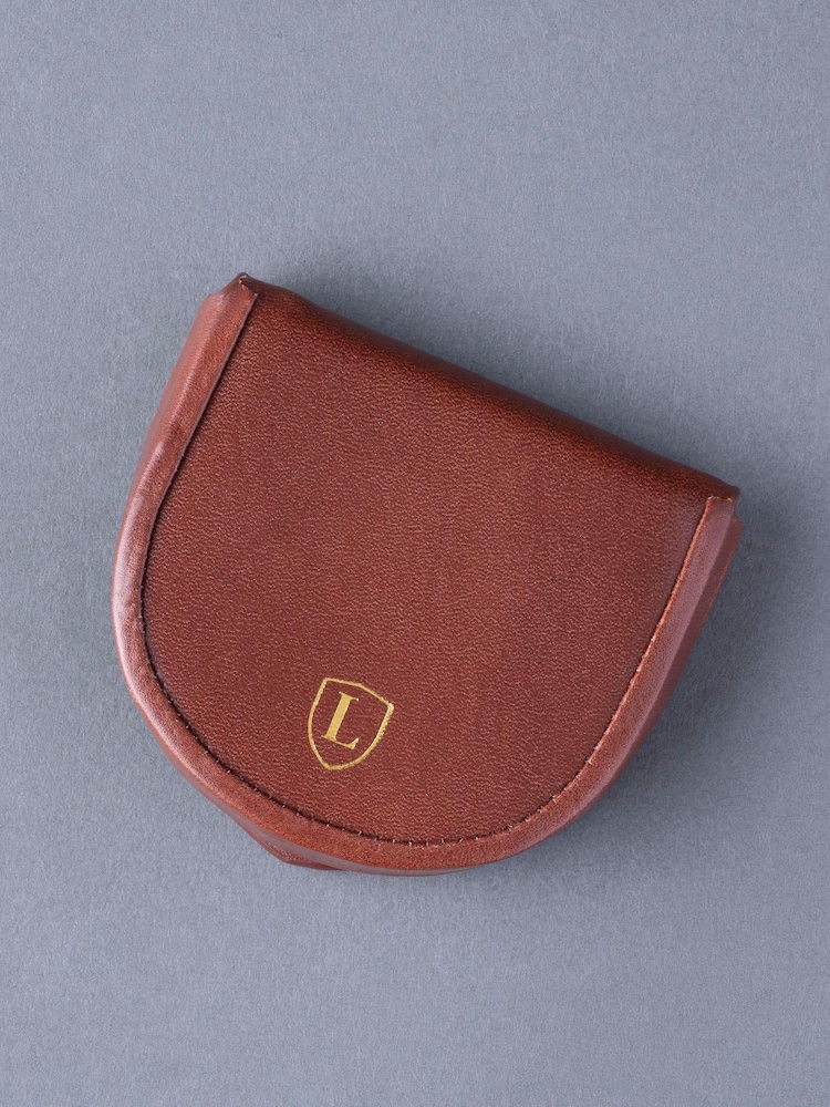 Lakeland Leather Brown Ascari Leather Coin Holder - Image 1 of 4