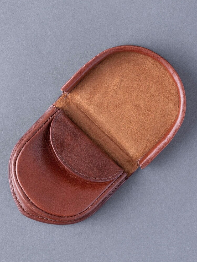 Lakeland Leather Brown Ascari Leather Coin Holder - Image 4 of 4