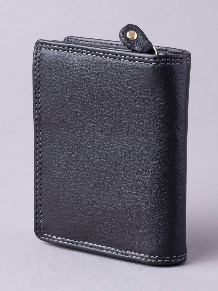 Lakeland Leather Black Small Tab Purse - Image 2 of 5