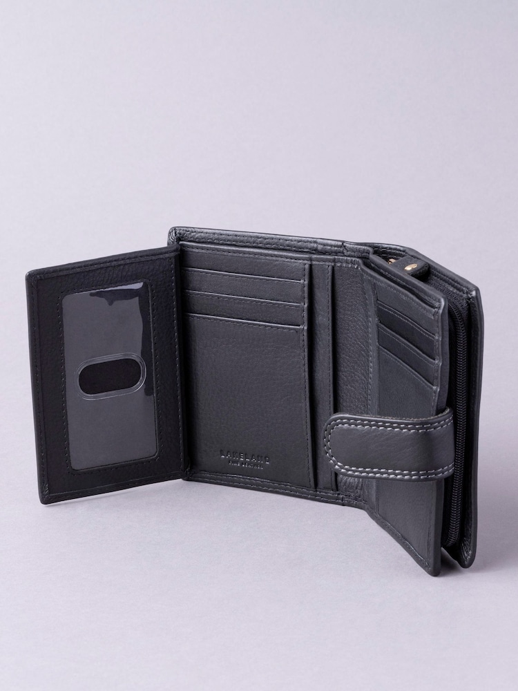 Lakeland Leather Black Small Tab Purse - Image 3 of 5