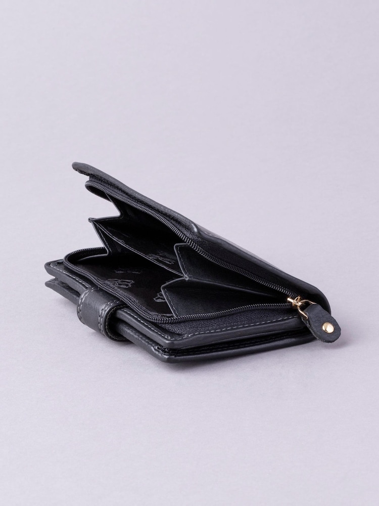 Lakeland Leather Black Small Tab Purse - Image 4 of 5