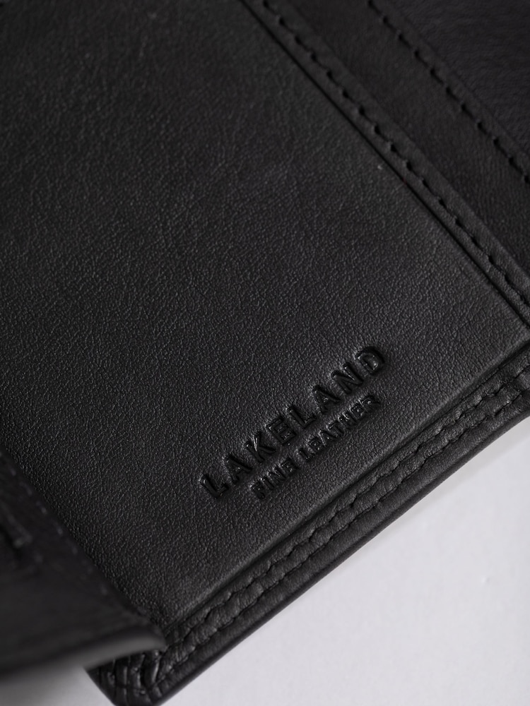 Lakeland Leather Black Small Tab Purse - Image 6 of 6 Lakeland Leather Black Small Tab Purse - Image 6 of 6