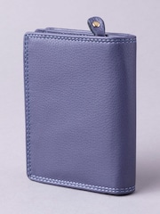 Lila - Lakeland Leather Small Tab Handväska - Bild 2 av 5