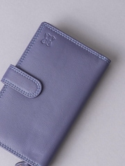 Lakeland Leather Purple Medium Tab Purse - Image 5 of 5
