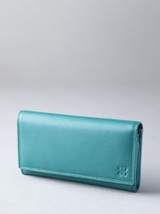 Lakeland Leather Green Large Purse - Image 1 of 5