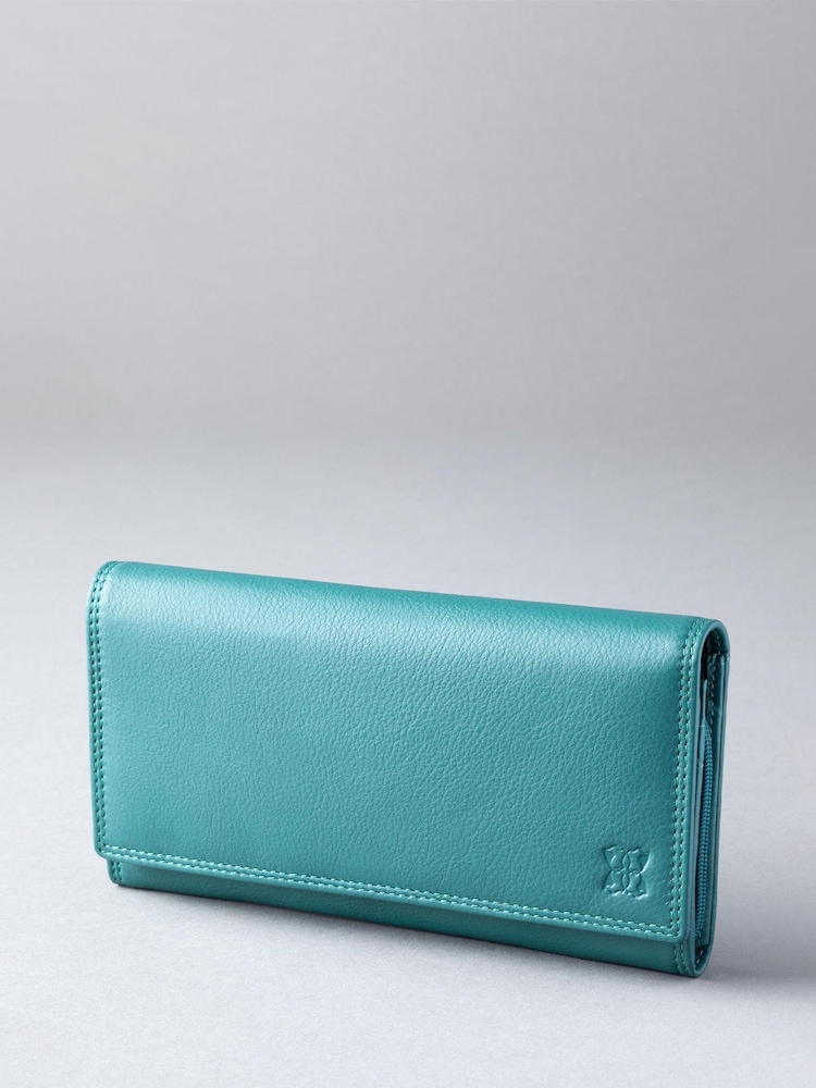 Lakeland Leather Green Large Purse - Image 1 of 5