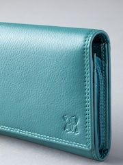 Lakeland Leather Green Large Purse - Image 4 of 5