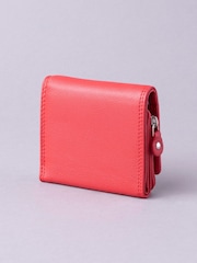 Lakeland Leather Red Small Flapover Purse - Image 2 of 5