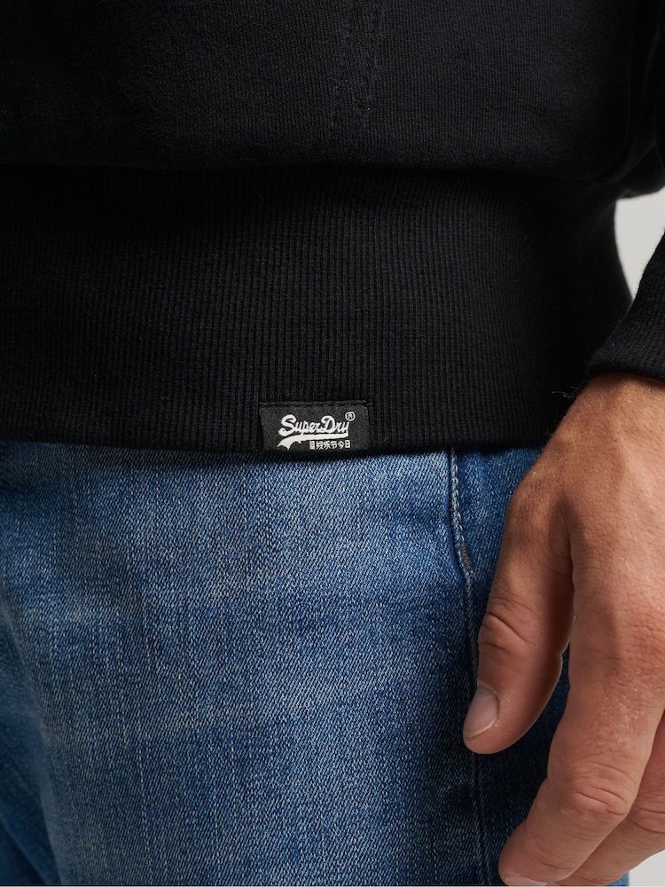 Bluza Superdry Essential z kapturem, zamkiem i podszewką ze sztucznego kożuszka - Image 4 of 7
