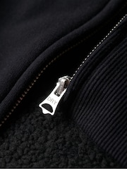 Superdry Essential Borg Lined Zip-Up Hoodie - Изображение 6 из 7