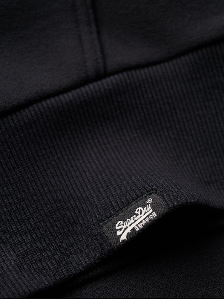 Superdry Essential Borg Lined Zip-Up Hoodie - Изображение 7 из 7