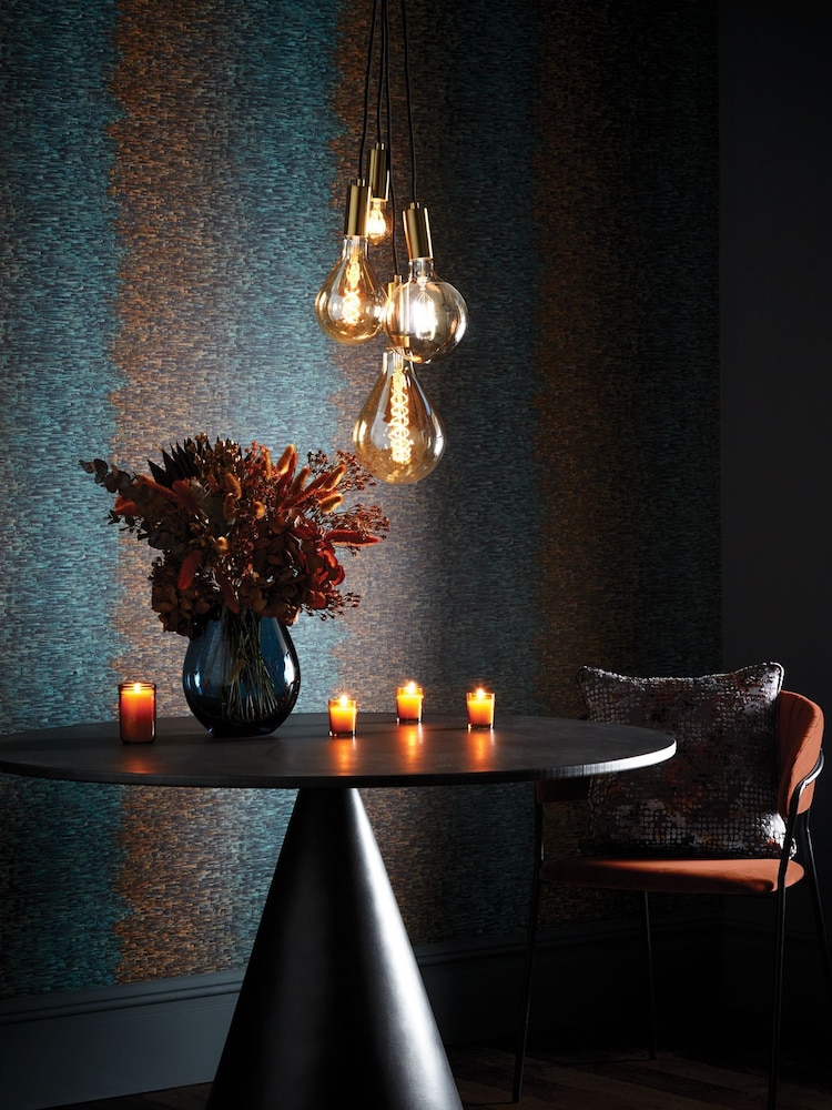 Clarke & Clarke Green Ombre 10.05M Wallpaper - Image 1 of 2