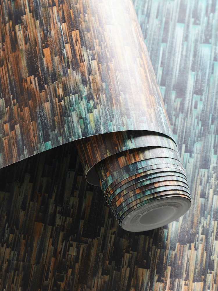 Clarke & Clarke Green Ombre 10.05M Wallpaper - Image 2 of 2