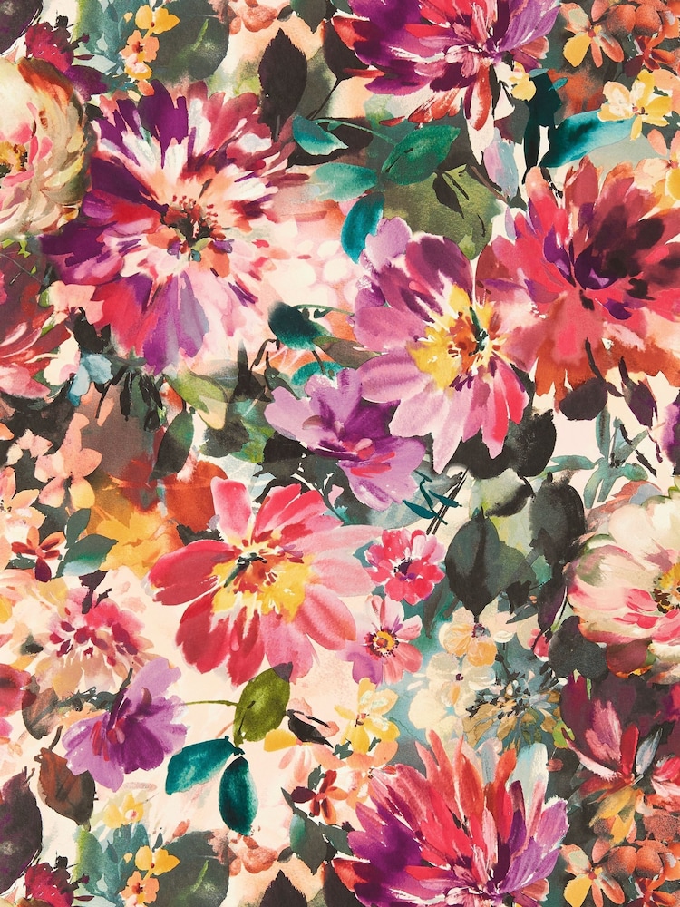 Clarke & Clarke Fuchsia Tahiti Exotica 10M Wallpaper - Image 3 of 3