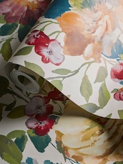 Clarke & Clarke Multi Bloom Exotica 2 10M Wallpaper - Image 2 of 2