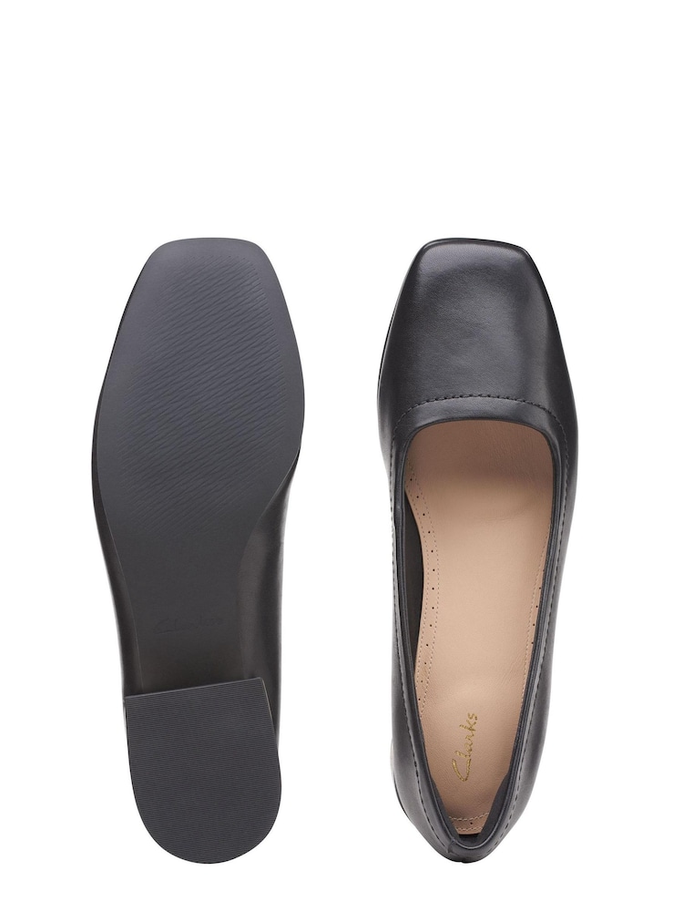 Clarks Black Seren 30 Court Shoes - Image 6 of 6