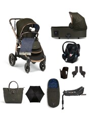 Mamas & Papas Green Ocarro Complete Kit Moons Dale 11 Piece - Image 1 of 9