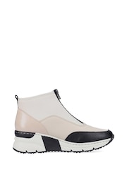 Rieker Ladies Short Zipper Boots - Image 1 of 11