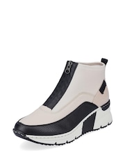 Rieker Ladies Short Zipper Boots - Image 3 of 11