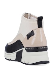 Rieker Ladies Short Zipper Boots - Image 4 of 11