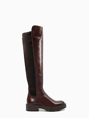 Dune London Tella Cleated Stretch Boots - Image 1 of 5