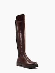 Dune London Tella Cleated Stretch Boots - Image 2 of 5
