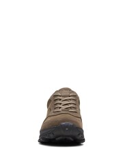 Clarks Green Standard Fit (F) Nubuck Atl Trek Free Up Shoes - Image 5 of 7