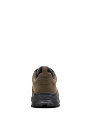 Clarks Green Standard Fit (F) Nubuck Atl Trek Free Up Shoes - Image 6 of 7