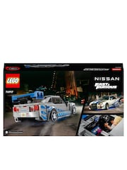 LEGO Speed Champions 2 Fast 2 Furious Nissan Skyline GT-R (R34) 76917 - Image 9 of 9