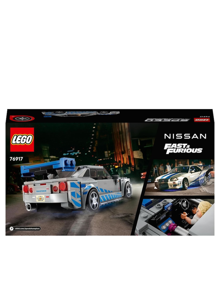 LEGO Speed Champions 2 Fast 2 Furious Nissan Skyline GT-R (R34) 76917 - Image 9 of 9
