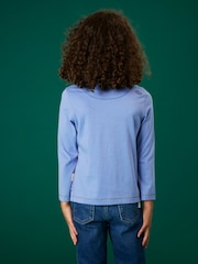 White Stuff Blue Long Sleeve Abersoch T-Shirt - Image 2 of 4