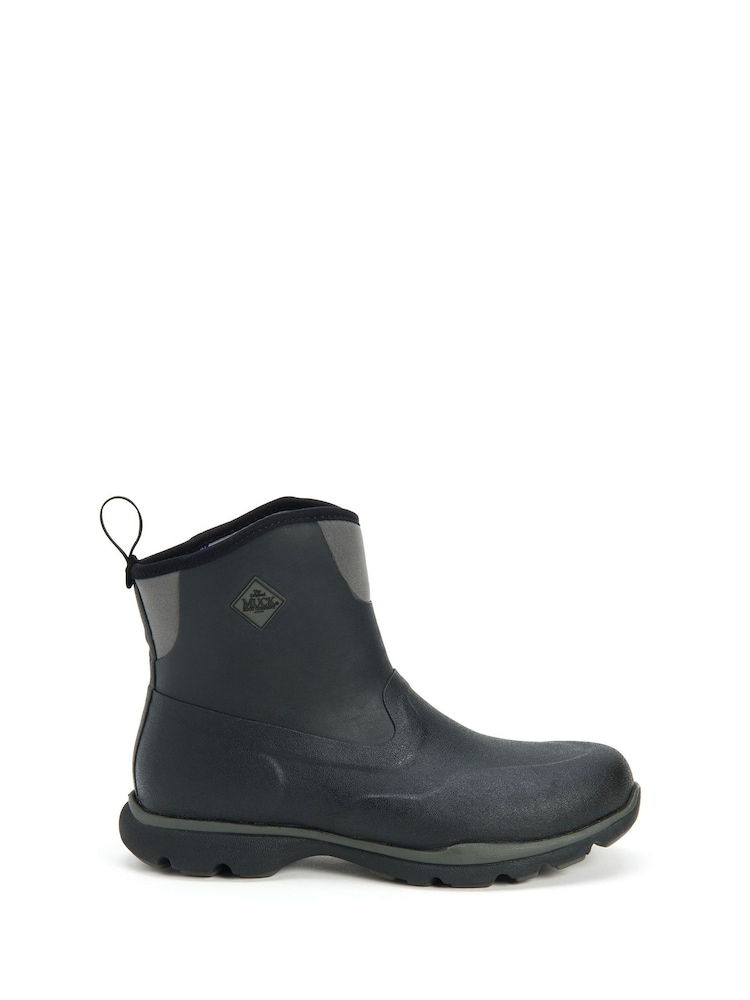 Muck Boots Excursion Pro Mid Pull-On Ankle Black Wellies - Image 1 of 5