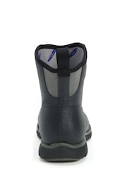Muck Boots Excursion Pro Mid Pull-On Ankle Black Wellies - Image 4 of 5