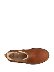 Clarks Brown Multi Fit Leather Astrol Orin Boots - Image 6 of 7