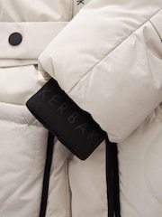 Parka Baker by Ted Baker Cream imperméable - Image 12 of 13