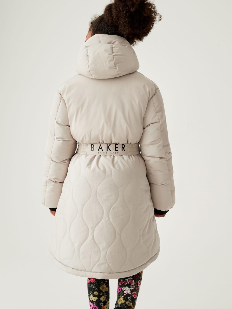 Parka Baker by Ted Baker Cream imperméable - Image 2 of 13