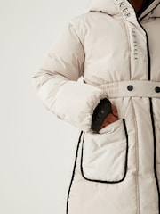 Parka Baker by Ted Baker Cream imperméable - Image 5 of 13