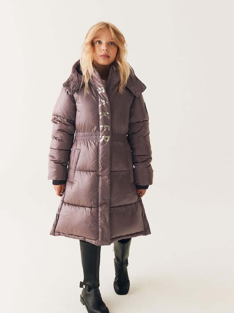Baker by Ted Baker Shower Resistant Longline Padded Coat - Image 1 of 15