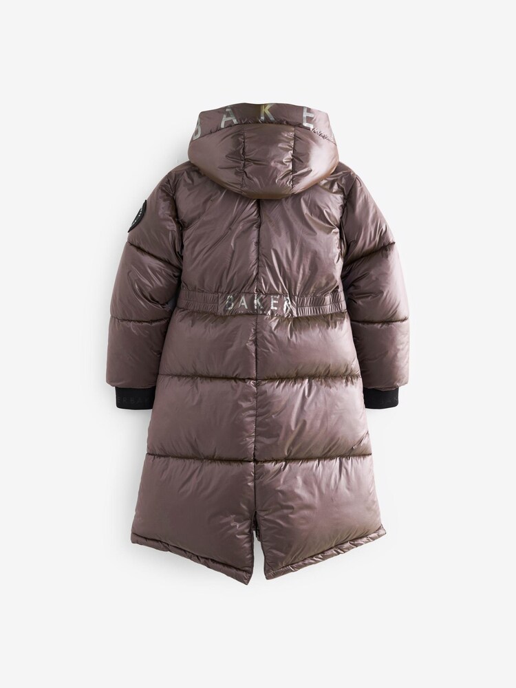 Violet - Manteau matelassé long imperméable Baker by Ted Baker - Image 10 of 15