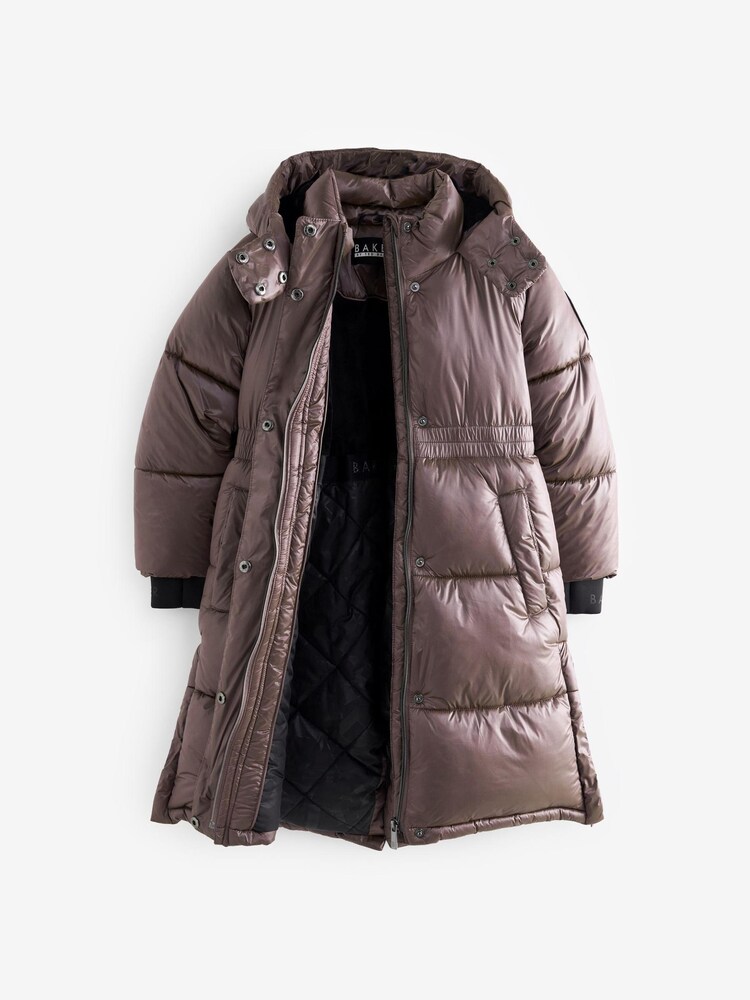Violet - Manteau matelassé long imperméable Baker by Ted Baker - Image 11 of 15