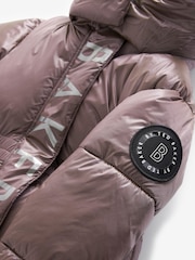 Baker by Ted Baker Shower Resistant Longline Padded Coat - Image 12 of 15
