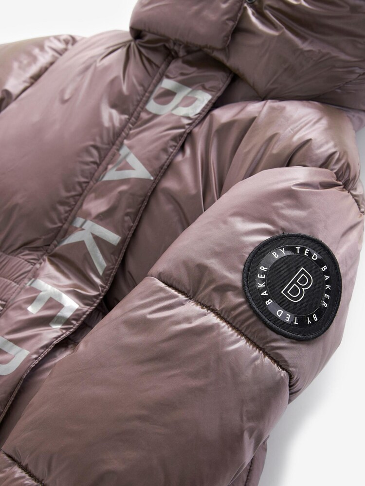 Violet - Manteau matelassé long imperméable Baker by Ted Baker - Image 12 of 15