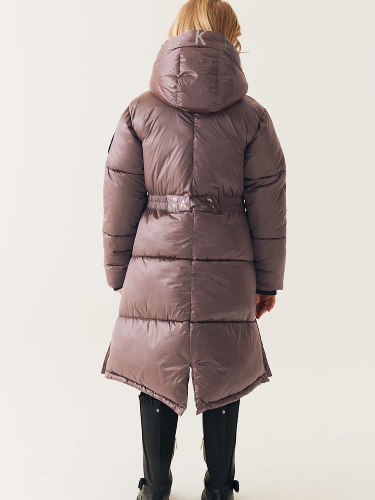 Violet - Manteau matelassé long imperméable Baker by Ted Baker - Image 3 of 15