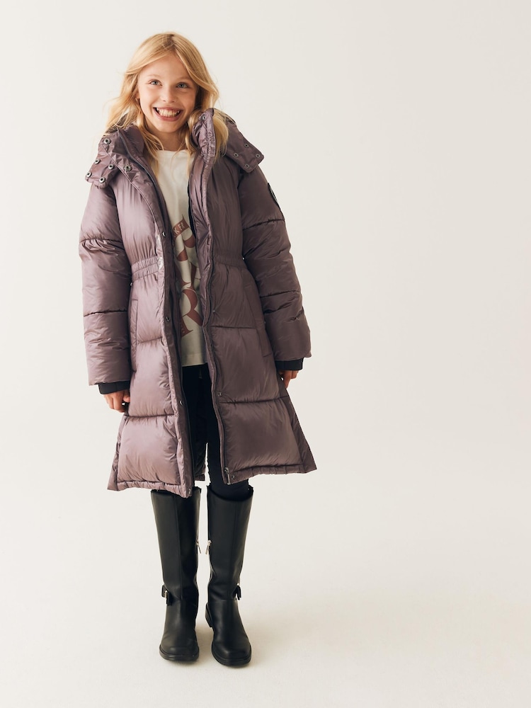Violet - Manteau matelassé long imperméable Baker by Ted Baker - Image 4 of 15