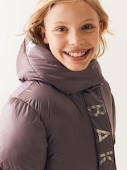 Baker by Ted Baker Shower Resistant Longline Padded Coat - Image 7 of 15